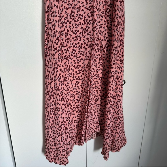 Alexis Floral Print Full Length Wrap Skirt - Picture 12 of 12